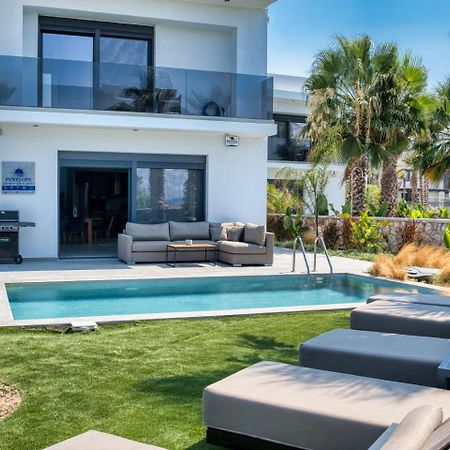 Penelope Beachfront Villa Kremastí Exterior foto